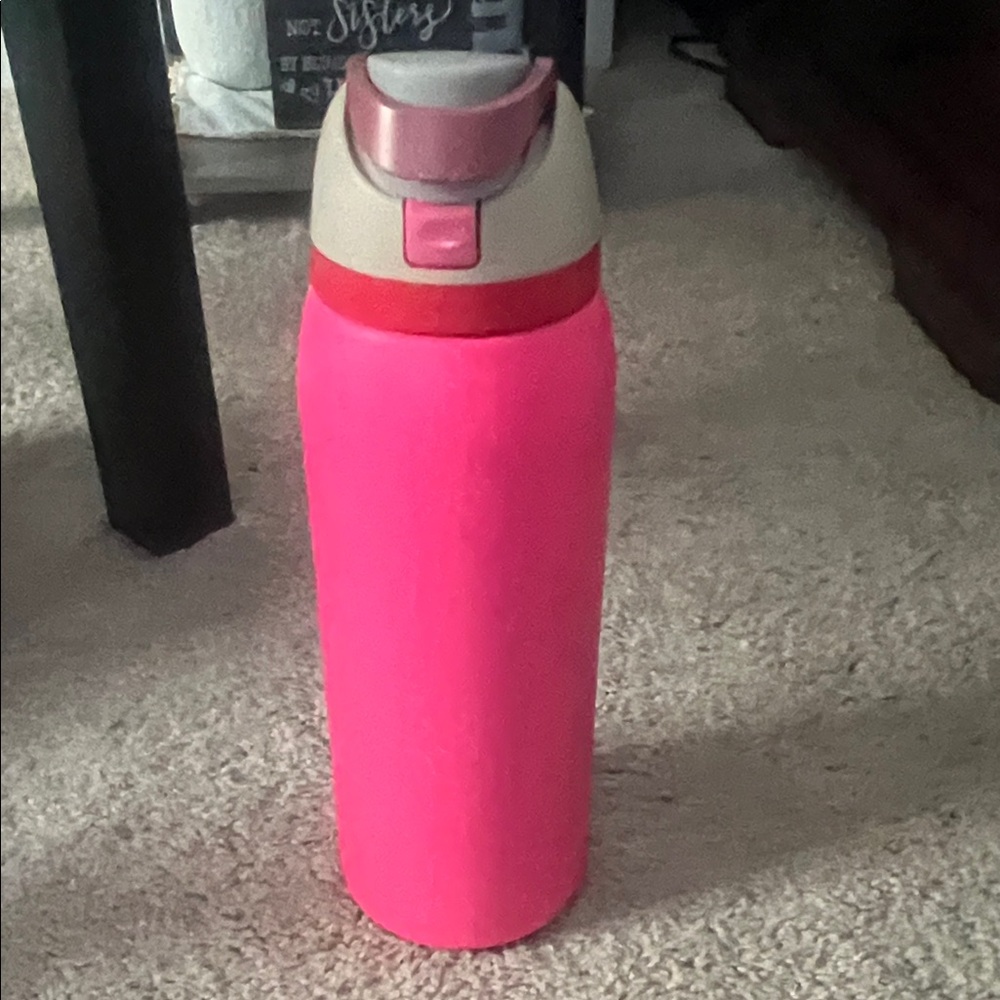 Pink Insulated Water Bottle